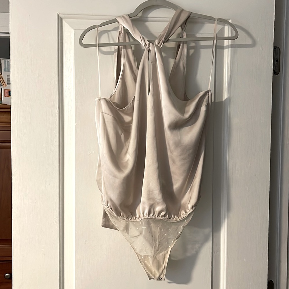 Satin bodysuit
